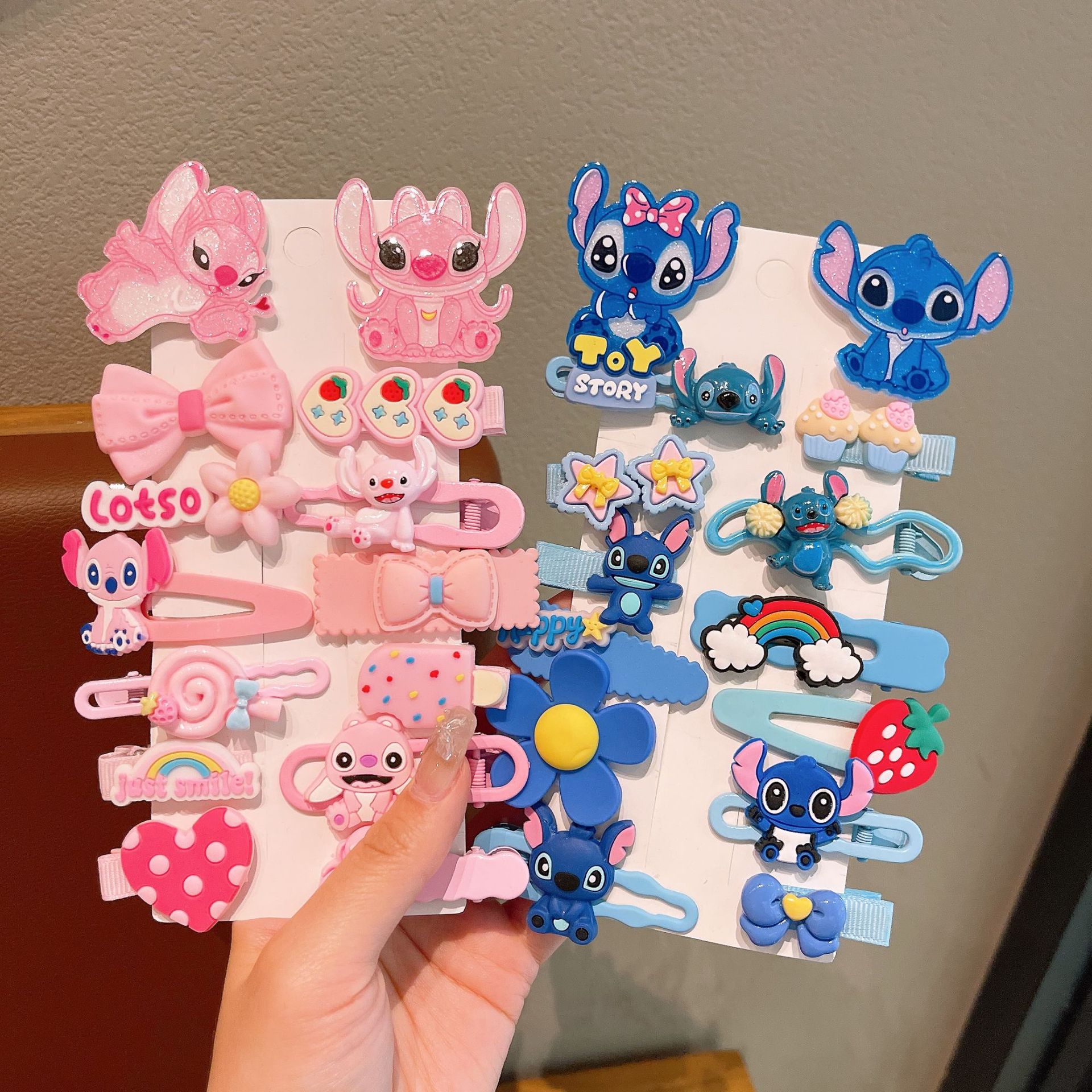 Stilzi hair accessories, children's hairpins, girls' cartoon side bangs clips, baby hairpins that won't damage hair, little girls' headwear full figure