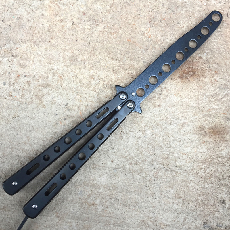 New American butterfly swing knife, uncut fruit peel knife, fruit peeler knife, training knife, cool practice knife undefined
