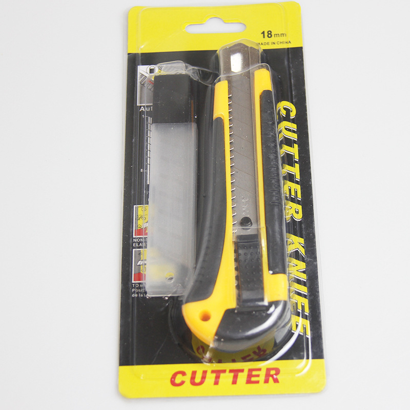 Factory wholesale of 223 large utility knives, home decoration paper cutting knives, office stationery knives and sharp wallpaper knives in stock Application Scenario