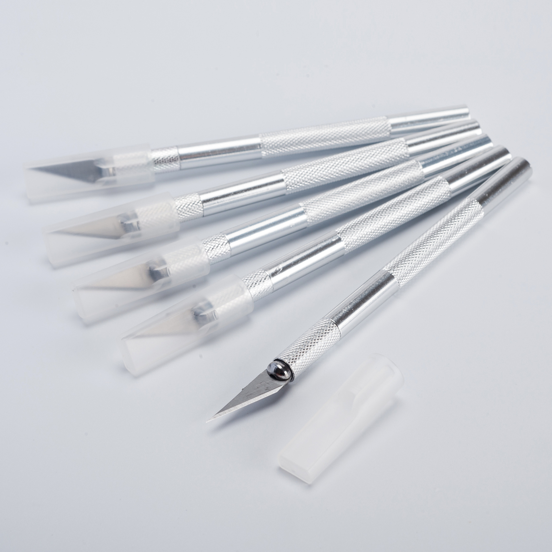 Student engraving pen knife, metal DIY engraving knife set, planner, paper-cutting art knife, aluminum alloy small engraving knife Specification drawing