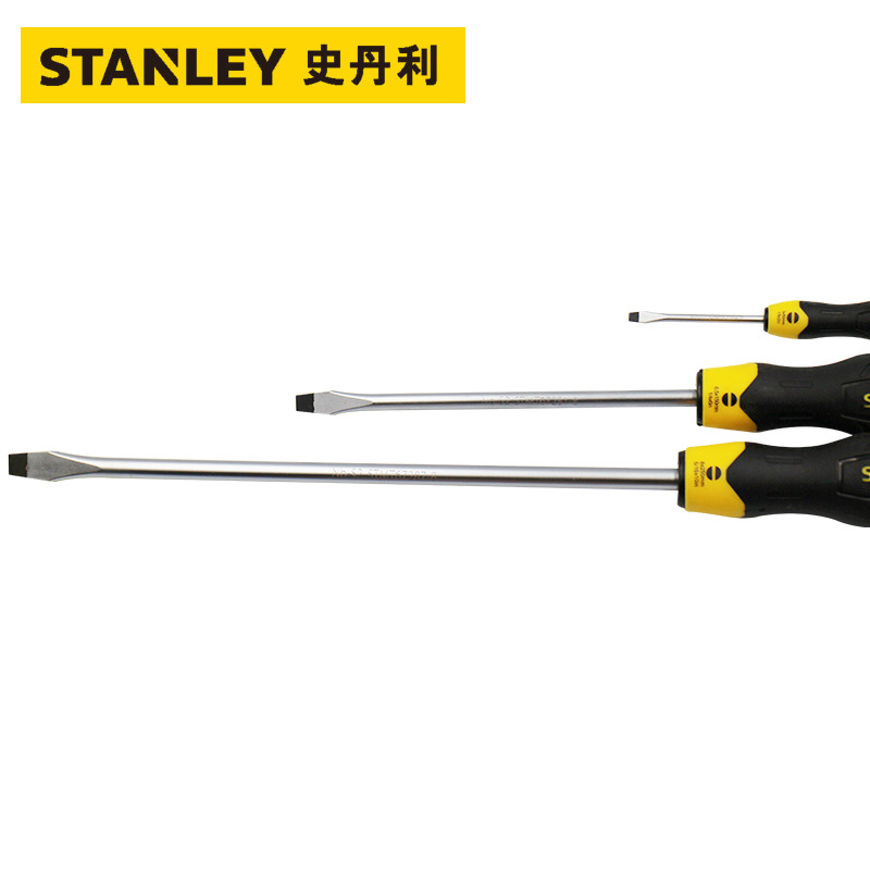 Stanley screwdriver, powerful flat-head screwdriver, super strong magnetic screwdriver, industrial-grade screwdriver, household tools details Picture