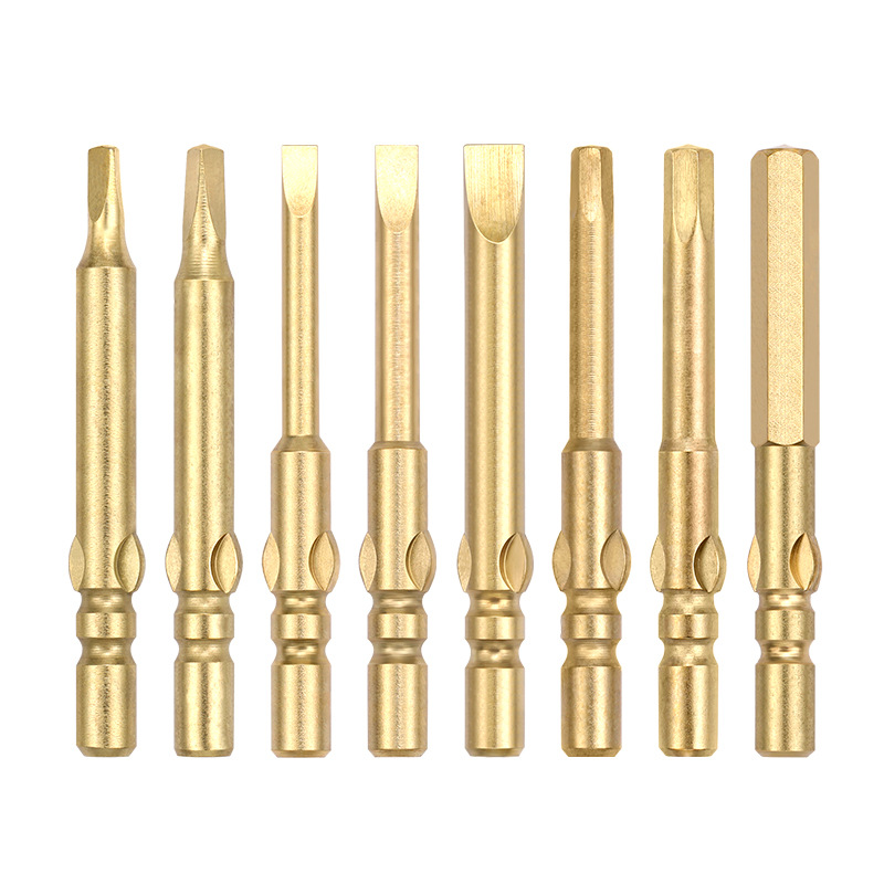 High-quality hex socket electric screwdriver head S2 alloy steel 800 electric screwdriver bit hardened with strong magnetic electric screwdriver head Item Picture