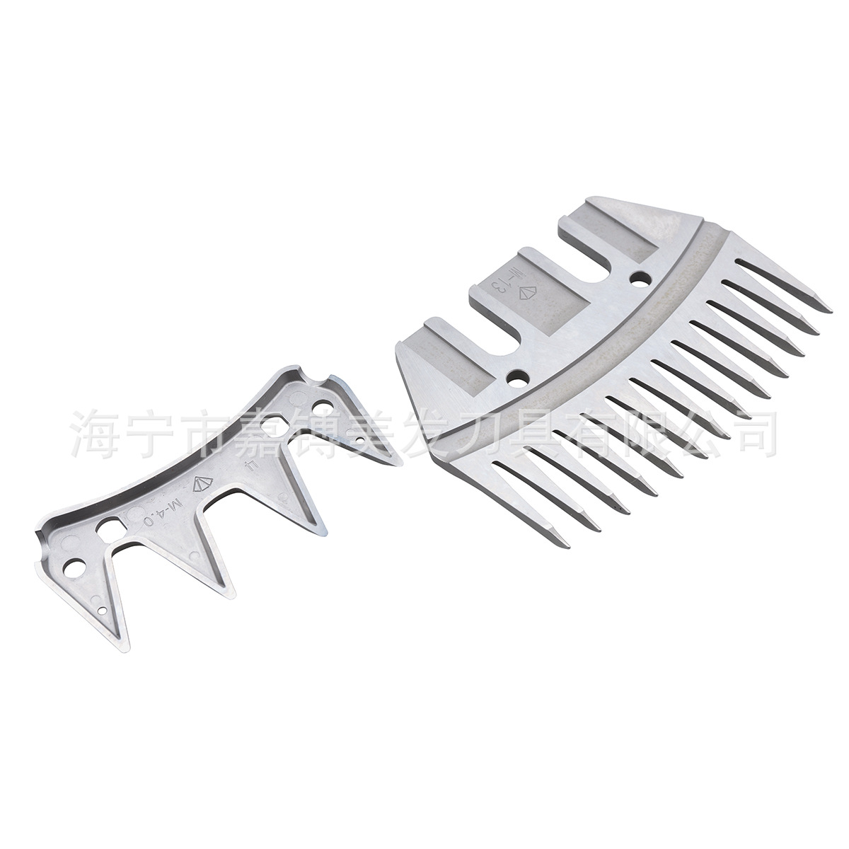 The new process upgrade of the straight 9-tooth / 13-tooth electric push shearing blade, pusher and head for shearing wool is universal and wear-resistant Item Picture