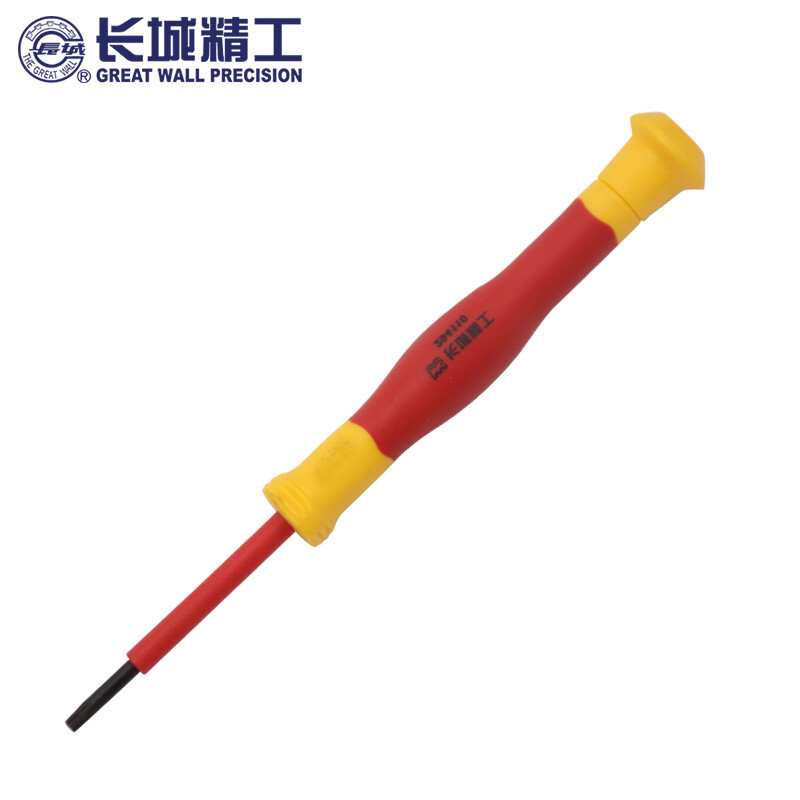 Great Wall Precision Screwdriver with cross-shaped insulation and flower-shaped VDE screwdriver can withstand high voltage 1000V294115 full figure