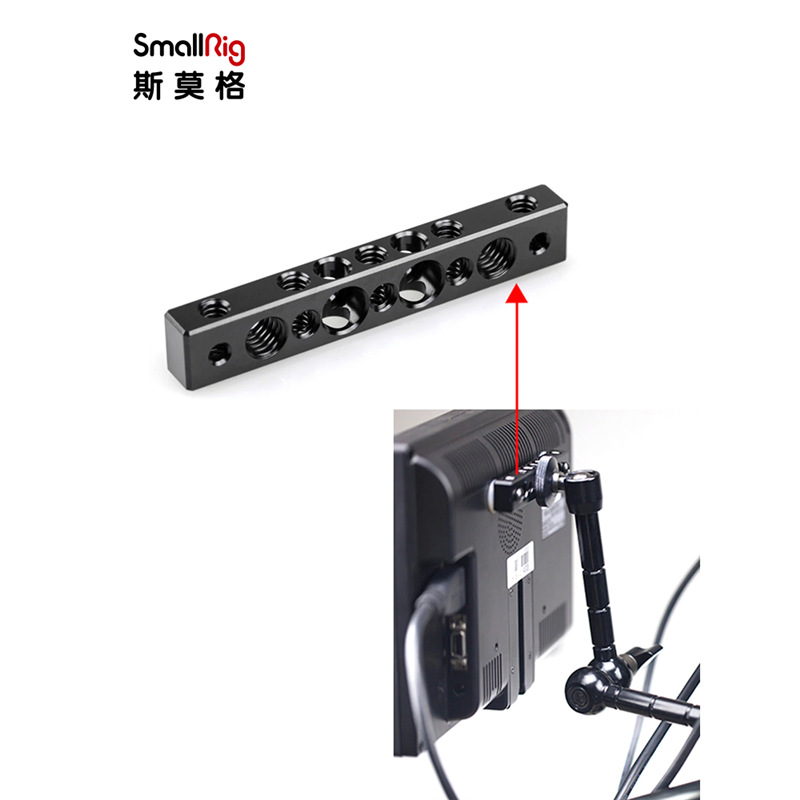 SmallRig multi-functional 1/4 imperial screw adapter plate quick-installation plate 3/8 adapter piece 1091 details Picture