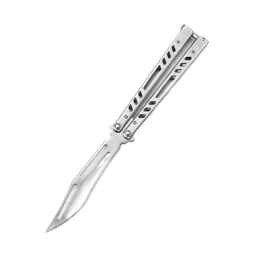 Factory wholesale butterfly knives, practice swinging knives, beginner game training, folding knives, multi-functional toys, no sharp edges Item Picture