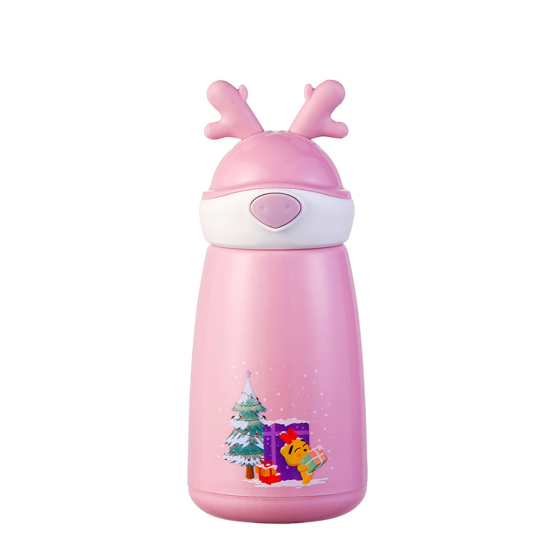New Fu Lu Jiao glass cup inner liner water cup for female Instagram students, simple Linglu plastic shell advertising casual gift cup Item Picture