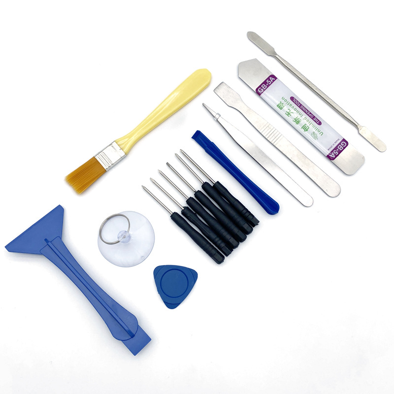 Mobile phone disassembly set, Apple, Android, Xiaomi screen battery disassembly screwdriver repair toolkit, direct supply from the manufacturer Item Picture