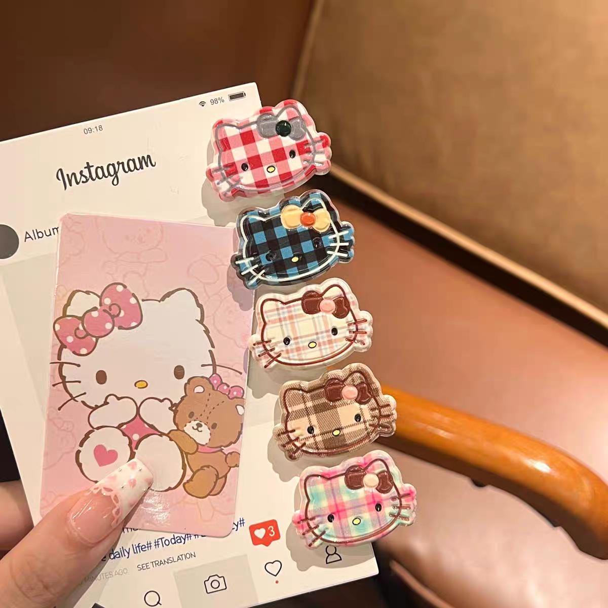 Check KT cat hair clips for women, simple and versatile. Side clips for broken hair, bangs, ponytail braided hair clips, wholesale of hair clips Application Scenario