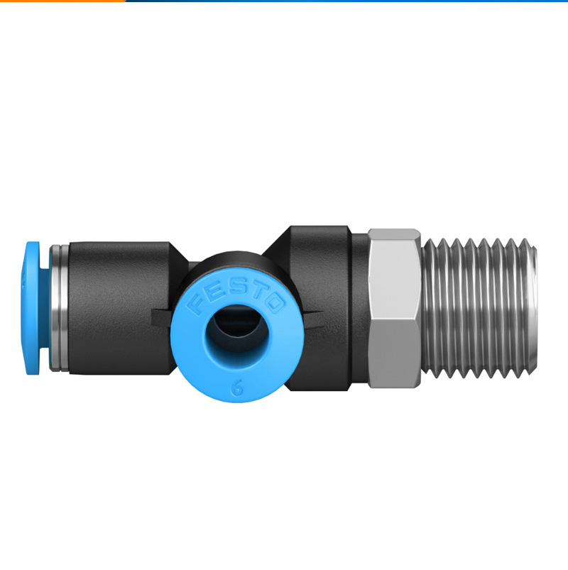 Festo threaded T-type quick couplings QSTL-M5-1/8-1/4-3/8-1/2-4-6-8-10-12-16 details Picture