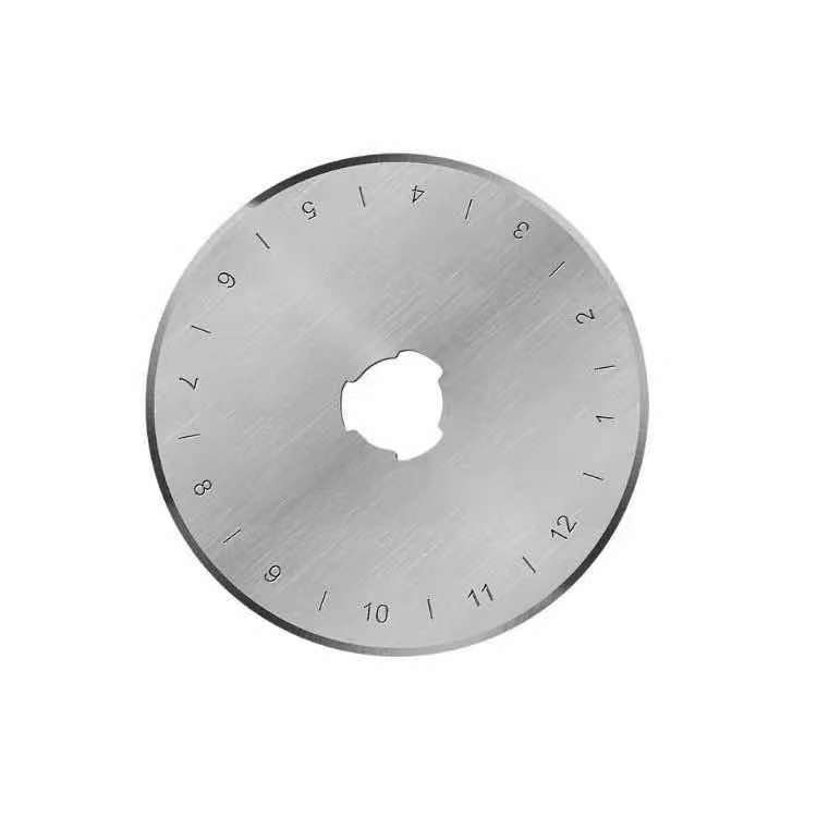 Factory wholesale 28mm, 45mm, 60mm cutting knives, roller knives, high-speed steel rotating wheel fabric knives, paper cutting and fabric cutting small round knives undefined