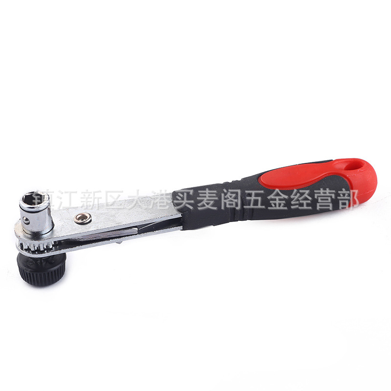Ratchet semi-automatic screwdriver, 6.35mm quick socket wrench, 1/4 screwdriver full figure