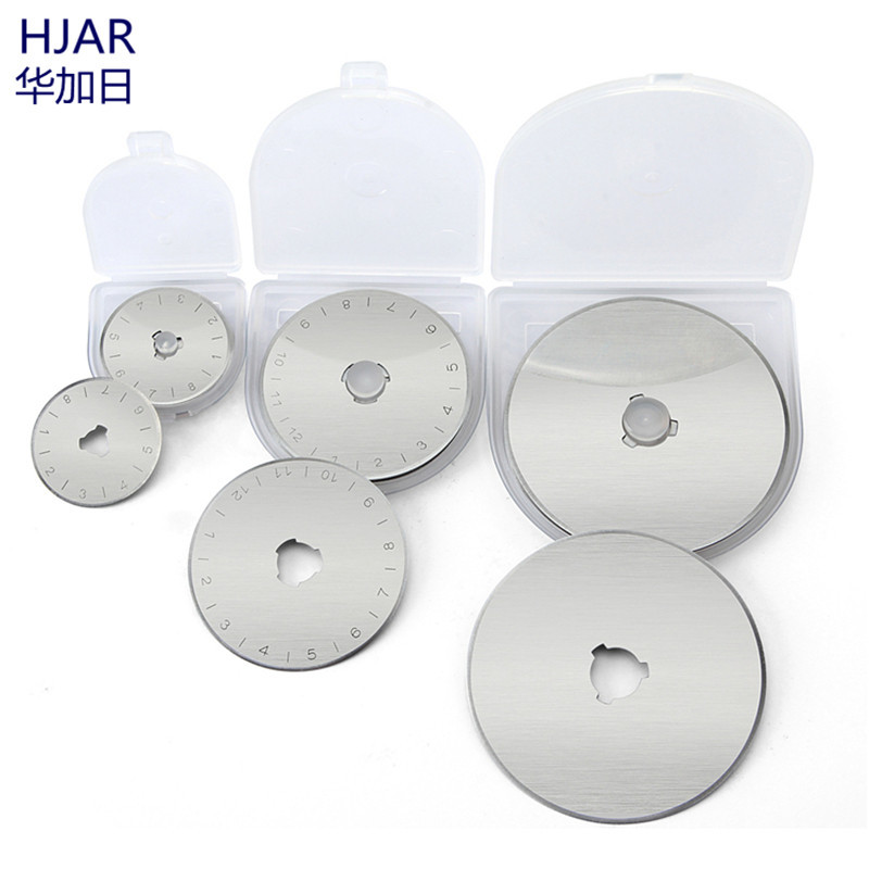 28mm/45mm/60mm small round blades, fabric cutting blades, paper cutting blades, circular blades, roller blades full figure