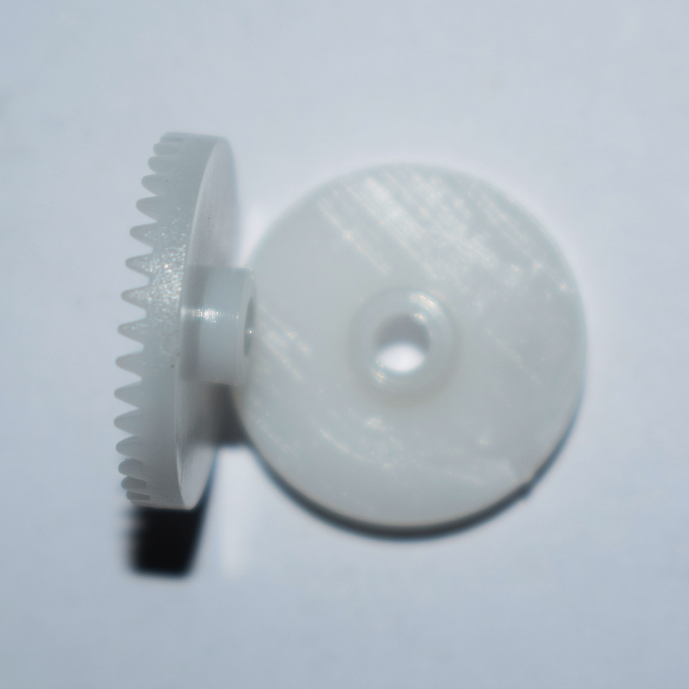 10 sets of 0.5-module 36-tooth crown gear C363A angular steering difference crown plastic gear toy accessories Specification drawing