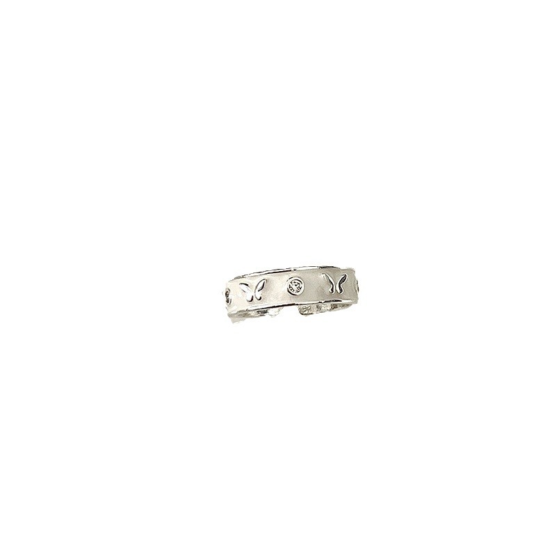 Fashionable butterfly rings on Instagram, a niche and elegant style, couple rings for best friends, a sense of luxury for women, adjustable opening rings, a trend Item Picture