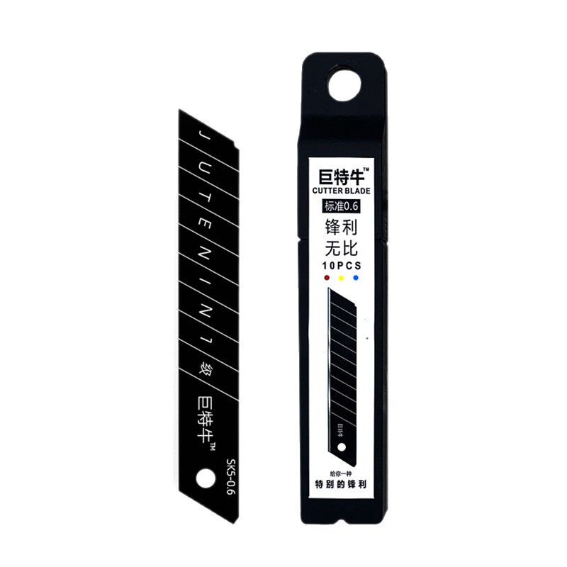 All-black blade art design blade manufacturer wholesale sharp medium blades in various sizes for cutting paper, wallpaper, and wallpaper art design blades Item Picture