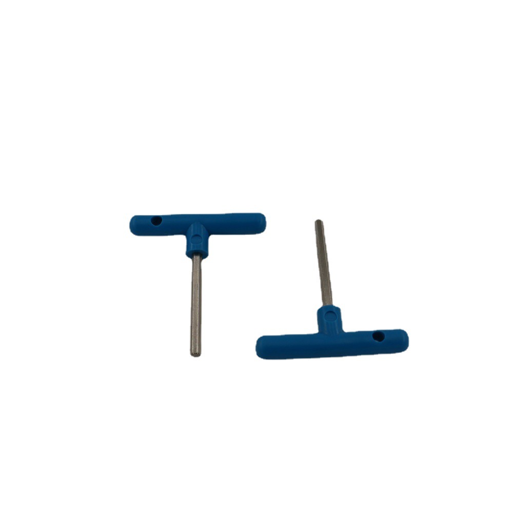 CNC tool turning parts with plum blossom heads, T20, T15, T type rice head wrenches, screwdrivers and tools with handles Application Scenario