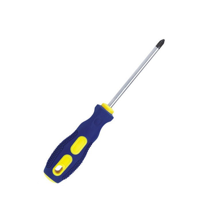 Anti-slip handle manual plum blossom screwdriver, cross-head screwdriver, 6-inch screwdriver, hardware tools wholesale Specification drawing