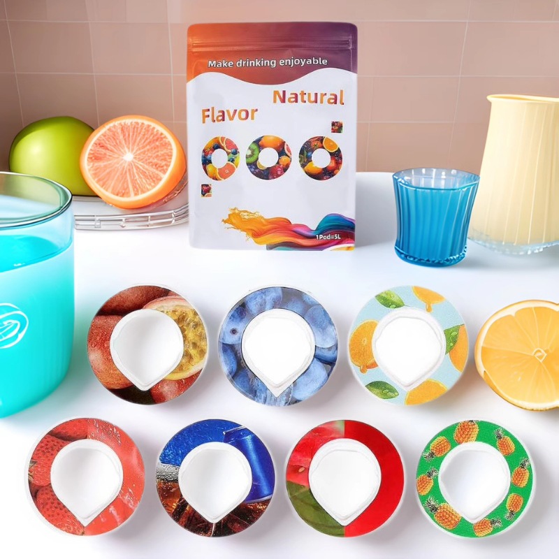 Universal air Fragrance Ring up Cross-border bestseller, Special fruit-flavored soda for Fun Cup, Fun Ring with color box packaging full figure
