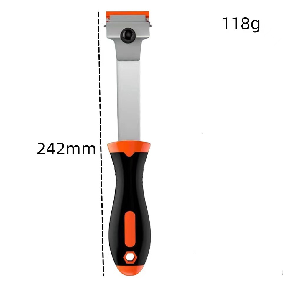 Factory direct supply single-head scraper for glass cleaning and glue removal, cross-border best-selling portable small tool for film application and stain removal undefined