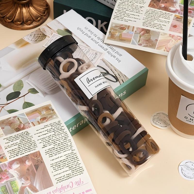 Children's hair ties, rubber bands do not damage hair, have good elasticity, towel hair bands, girls' and babies' hair ties, hair ties, hair accessories, girls' details Picture