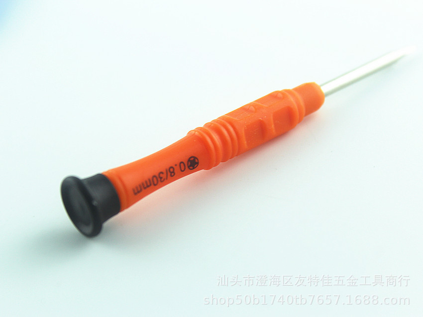 Wholesale cross-head/flat-head mini screwdrivers, mobile phone disassembly tools, toy screws, screwdrivers T2 Specification drawing