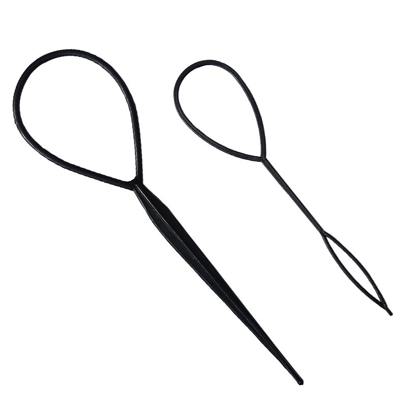 Universal hair straightening needle, children's hair remover, hair threading needle, girls' hair braiding tool, lazy person's hair braiding and braiding tool Item Picture