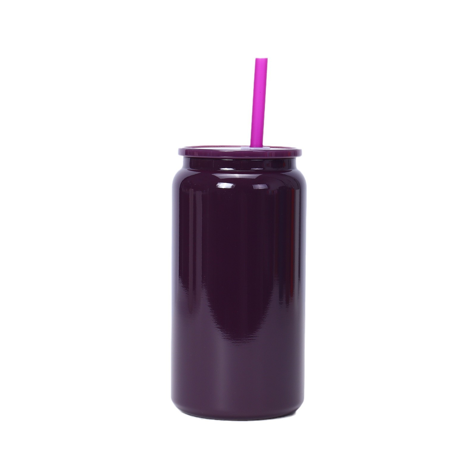 Christmas series 16oz sublimation water cup, stainless steel vacuum Mason straw cup, insulated cup gift wholesale Item Picture