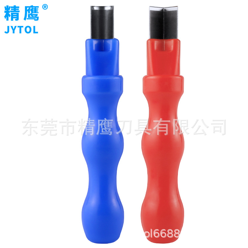 Neon light soft rubber strip, illuminated letter light strip, silicone strip cutting, plastic handle, DIY rounded corner right-angle hand knife Item Picture