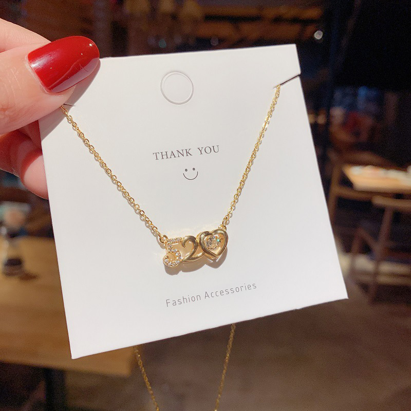Romantic Qixi Festival Confession 520, dynamic heart-shaped titanium steel necklace, a unique and high-end female charm, a beating heart collarbone necklace Specification drawing