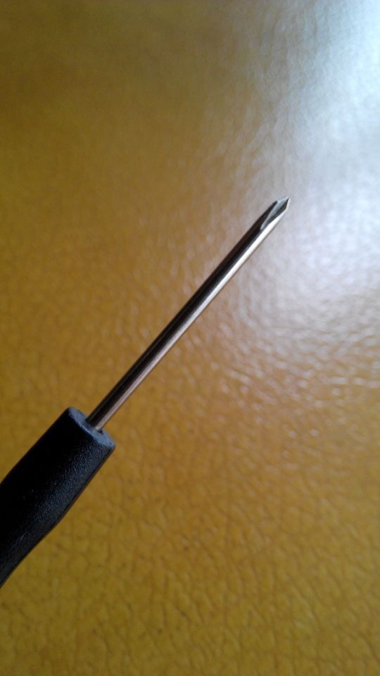 2.0 Cross-shaped small screwdriver, toy screwdriver, 2mm flat-head gift screwdriver, mobile phone disassembly screwdriver Specification drawing