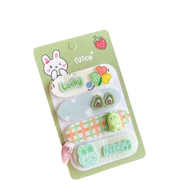 Baby hair trimming magic tool, little girl hair Velcro, children's bangs, hair clips, headwear, girls' hair accessories post Item Picture