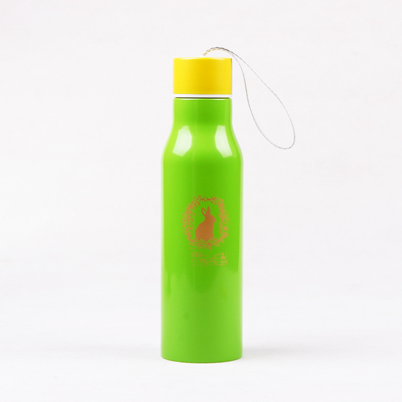 Outdoor fashionable cola bottles for heat and cold preservation, 350ML and 500ML, mountaineering models, factory direct sales Specification drawing