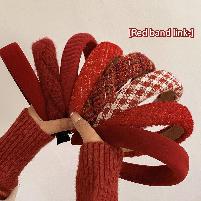 The 2024 new style of the hairband for women is high-end, stylish and fashionable. It is a high headband for going out and a versatile hairpin for washing the face Specification drawing