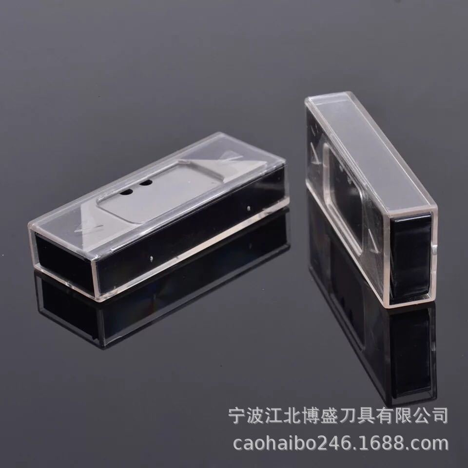 Factory batch: 0.6mm 10 pieces per box, trapezoidal blades, folding blades in various styles, sharp and practical full figure