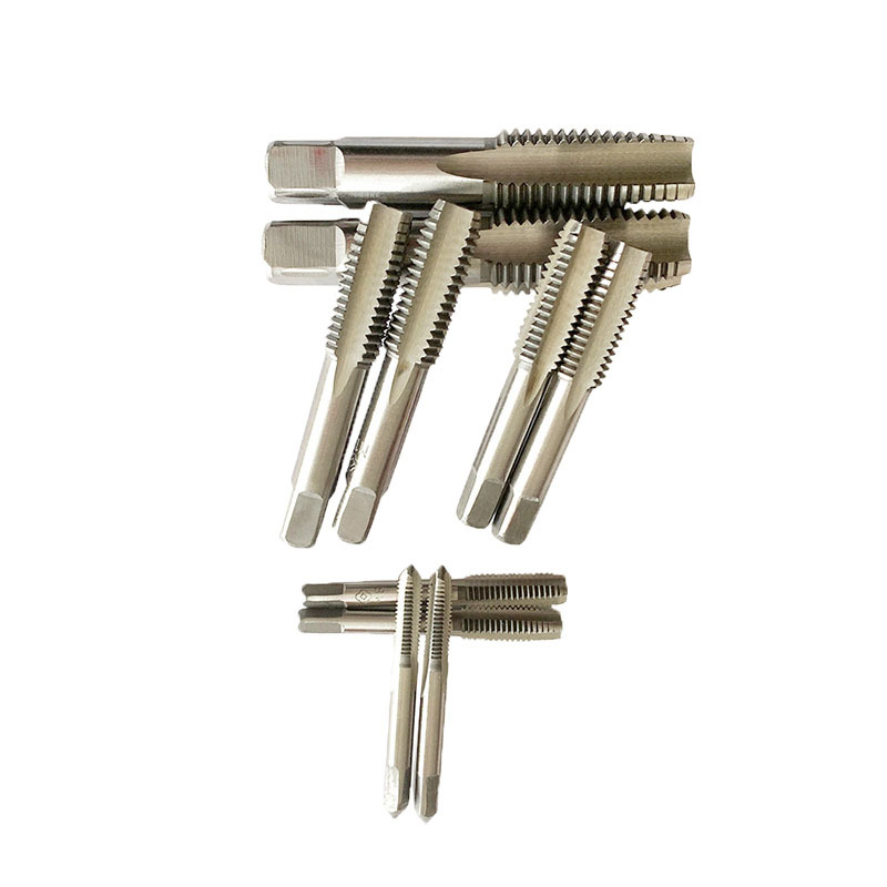 Jiangwu hand-held taps, a pair of two manual taps, ball bearing steel hand-held taps, thread drills, and threaded taps Application Scenario