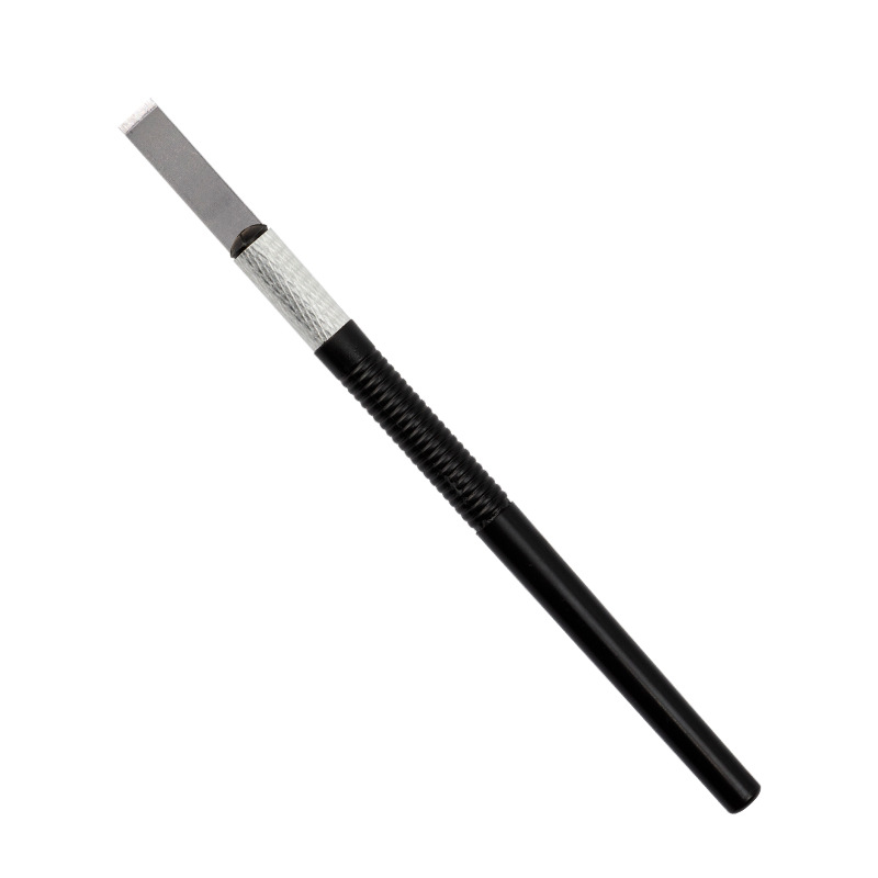 Flat-mouthed de-gluing knife, engraving knife, mobile phone repair de-gluing scraper, mainboard glass de-gluing scraper, Tang's flat-mouthed knife Item Picture