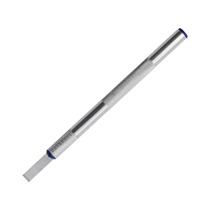 Mobile phone repair, Apple motherboard glass back cover glue removal, disassembly, screen replacement, glue scraping, glue removal, No. 4 blade, flat head engraving knife Item Picture