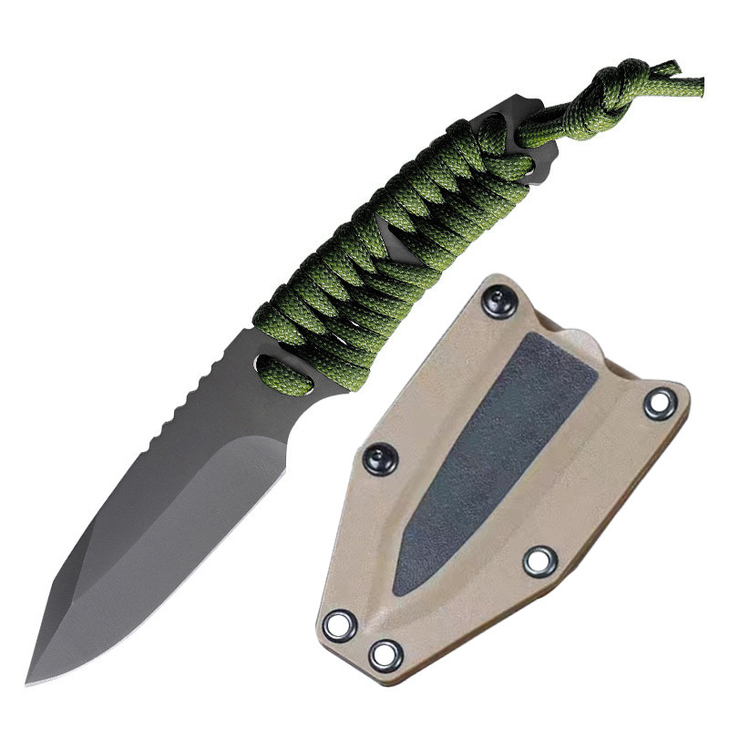 Claw knife, outdoor straight knife, fruit knife, portable high-hardness small knife, portable knife, self-defense all-in-one, cutting fruit knife undefined