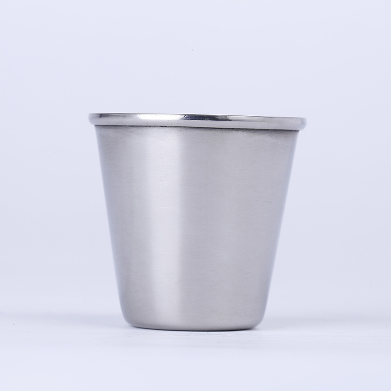 Processed stainless steel liquor cups, mouthwash toothbrushes, portable cups, mini beer water cups Specification drawing