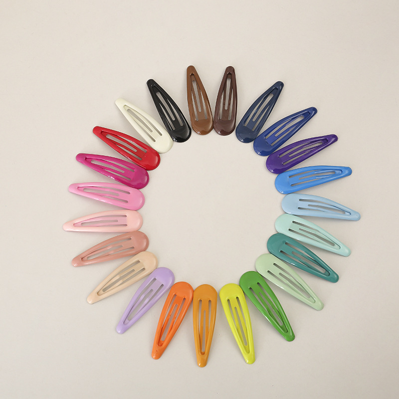 Korean hair clips, colorful bb clips, headwear, candy-colored oil-dropping hair clips, small clips, side bangs clips, one-line clips, hair accessories Specification drawing