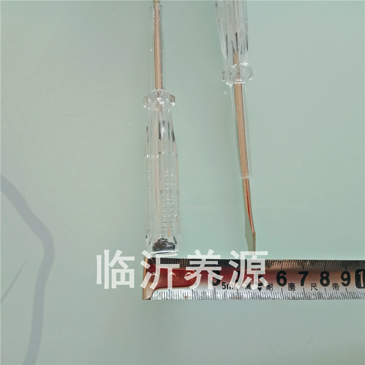Electric pen, flat-head screwdriver, test electric pen, household transparent electric pen, 1 yuan and 2 yuan supply Application Scenario