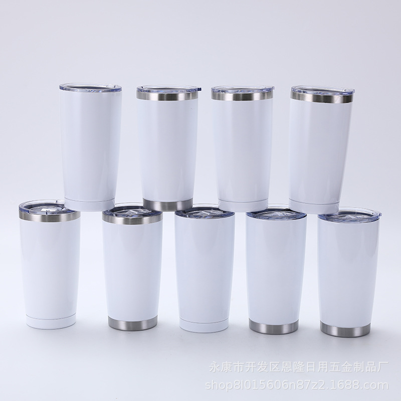 Cross-border 3D printed stainless steel 20 car cup with spray painting, large-capacity car insulation ice cup for export Application Scenario