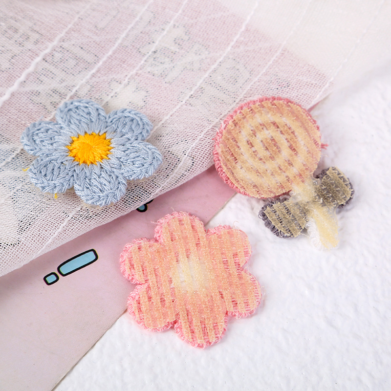 Children's bangs patch, baby hair clip, girls' Velcro patch, back of the head for loose hair arrangement, hair accessory Application Scenario