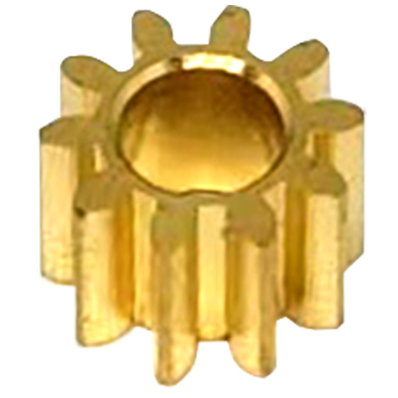 0.5 module 10-tooth copper gears with an outer diameter of 5.9mm, and 10 main shaft gears with inner diameters of 1.5/2/2.3/3mm Item Picture