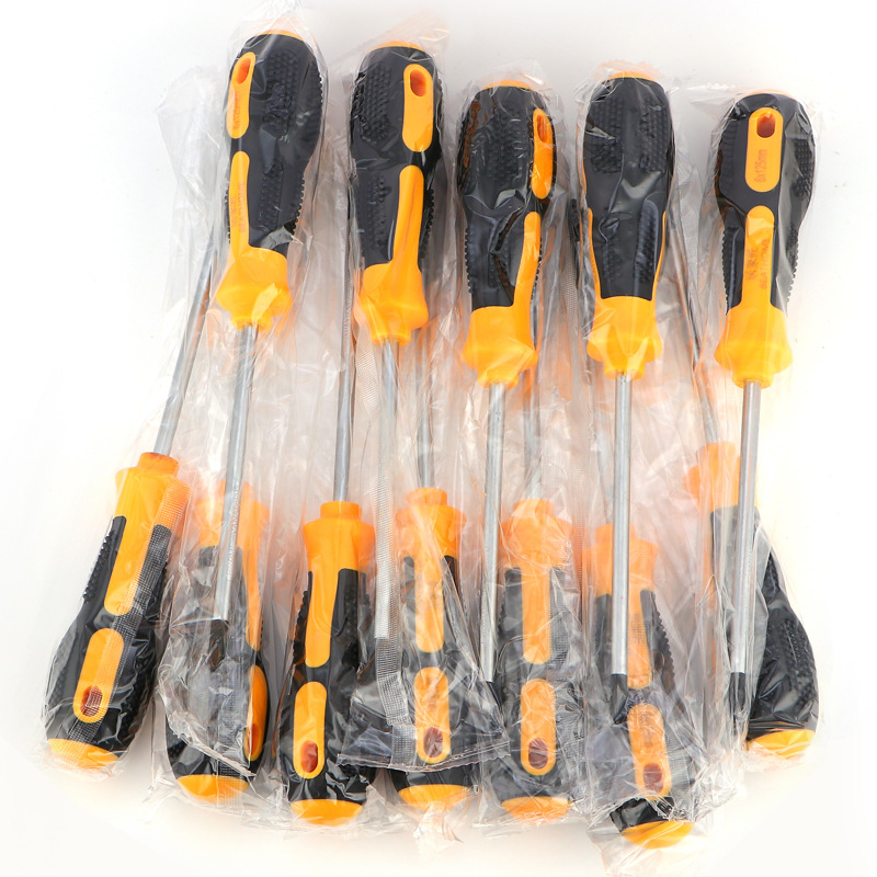 Wholesale of flat-head screwdrivers, cross-head screwdrivers, manual magnetic screwdrivers, hardware tools, ph2 multi-specification screwdrivers details Picture