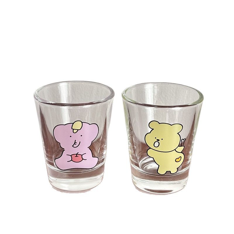 High-appearance-level InS-style glass wine glasses, mini wine glasses, fruit wine glasses, household spirits glass cups, and white spirit glass sets Item Picture