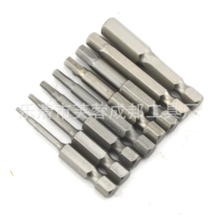 Hexagon socket head, strong magnetic extended air screwdriver, electric screwdriver, hexagon handle details Picture