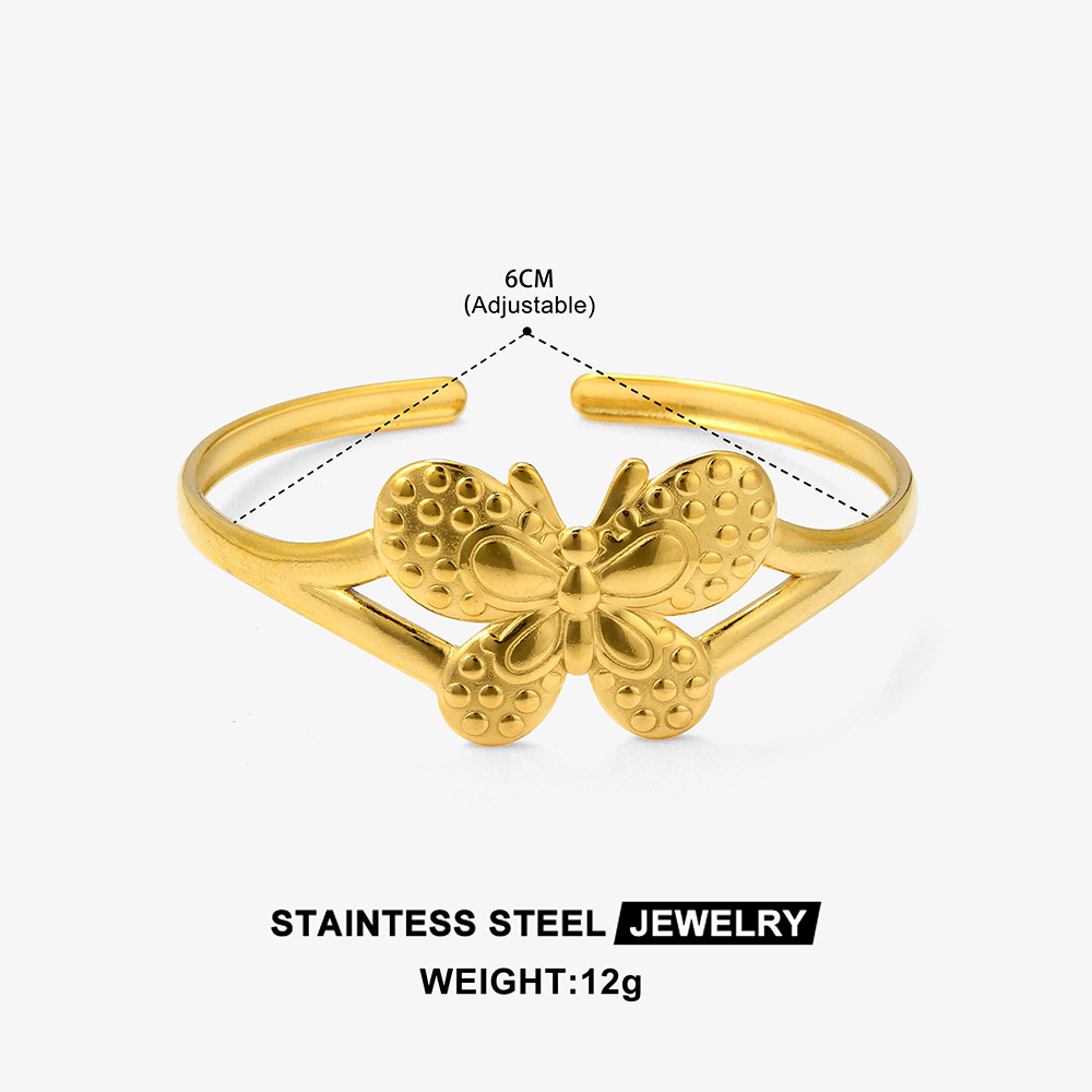 New cross-border women's bracelet, high-end electroplated rose gold with hollowed-out openings, personalized European and American bestseller wholesale Application Scenario