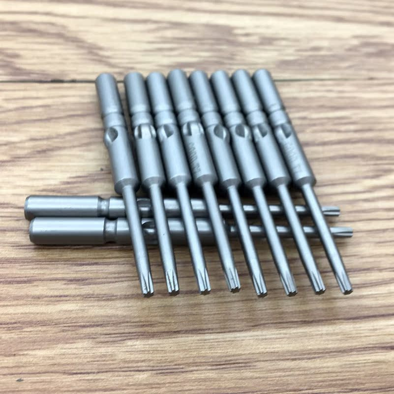 GOOD 5*60*2.5*25*T7 Plum Blossom type electric screwdriver bit, electric screwdriver tip, screwdriver head, electric screwdriver with magnetic Specification drawing